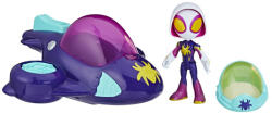 Hasbro Spidey Prietenii Extraordinari Set Masinuta Si Figurina Ghost Spider (F6775_F7254) - ejuniorul