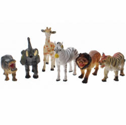 UP Int'l Set 6 figurine din cauciuc - Animale salbatice (UP26786) - ejuniorul