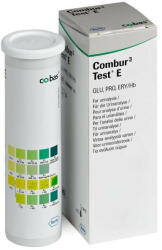 Combur 3 Test E vizelet tesztcsíkok 50db