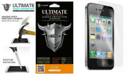 Apple iPhone 4 / 4S, Kijelzővédő fólia, ütésálló fólia, Tempered Glass (edzett üveg), Clear