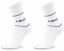 Levi's 2 pár hosszú szárú unisex zokni Levi's® 701210567 Fehér 43_46 Férfi