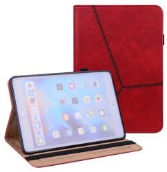 Apple iPad Mini (2021 / 2024) (8.3), mappa tok, stand, bőrhatású, koptatott, piros - tok-shop