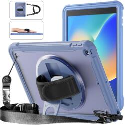  Husă SOLID durabilă pentru Apple iPad 10.2 2021 / 2020 / 2019 violet