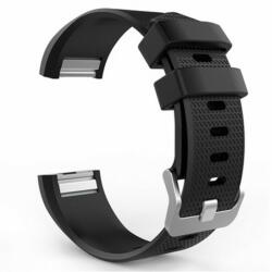  Fibit Charge 2, szilikon pótszíj, állítható, fekete
