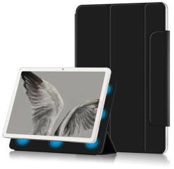 Google Pixel Tablet (10.95), mappa tok, mágneses rögzítés, Trifold, fekete