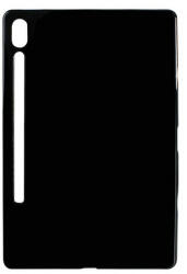 Samsung Tab S8 Ultra 14.6 SM-X900 / X906, Szilikon tok, fekete - tok-shop