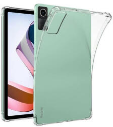 Xiaomi Redmi Pad (10.61), Szilikon tok, közepesen ütésálló, légpárnás sarok, átlátszó