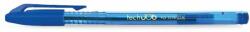 FlexOffice Golyóstoll, 0, 4 mm, kupakos, FLEXOFFICE "TechJob", kék (12 db) (FOGT016K)