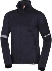 Northfinder Bluza fleece melange barbati Nick blackmelange (107609-274-103)