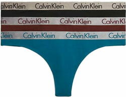 Calvin Klein 3 PACK - női tanga alsó QD3560E-IIL (Méret XS)