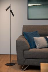 Lucide Philon fekete LED állólámpa (LUC-79781/10/30) LED 2 izzós IP20 (79781/10/30)
