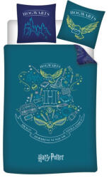 Aymax Harry Potter Crest ágyneműhuzat 140×200cm, 63×63 cm microfibre (AYM070606)