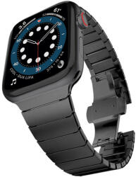 Apple Watch fekete fém szíj 38/40/41/42 (series10)mm