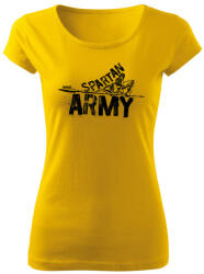 DRAGOWA tricou de damă Nabis, galben 150g/m2