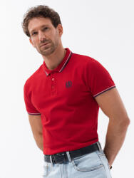 Ombre Clothing Polo Tricou Ombre Clothing | Roșu | Bărbați | S - bibloo - 91,00 RON