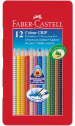 Faber-Castell Színesceruza GRIP 2001 12db fémdobozban