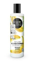 Organic Shop Balsam pentru Par cu Banane si Iasomie Banana & Jasmine Organic Shop, 280ml