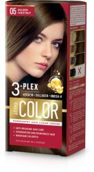 Aroma Vopsea Crema Permanenta - Aroma Color 3-Plex Permanent Hair Color Cream, nuanta 05 Golden Chestnut, 90 ml