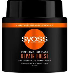 Syoss Masca Reparatoare pentru Par Uscat si Deteriorat - Syoss Intensive Hair Mask Repair Boost For Stressed and Damaged Hair, 500 ml