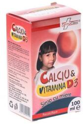 Farma Class Sirop Calciu si Vitamina D3 Farma Class, 100 ml