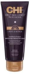 CHI Crema de Protectie pentru Par si Scalp - CHI Farouk Deep Brilliance Olive & Monoi Soothe & Protect Hair & Scalp Protective Cream, 177ml