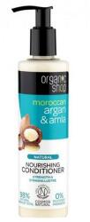 Organic Shop Balsam Bio Nutritiv pentru Par Deteriorat Argan & Amla Organic Shop, 280ml