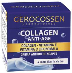 GEROCOSSEN Crema Antirid de Noapte Collagen Anti-age pentru Toate Tipurile de Ten, Gerocossen Laboratoires, 50 ml