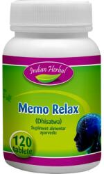 Indian Herbal Memo Relax Indian Herbal, 120 comprimate