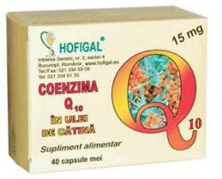 Hofigal Coenzima Q10 in Ulei de Catina Hofigal, 40 capsule