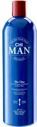 CHI Sampon, Balsam si Gel de Dus pentru Barbati - Chi Man The One 3-in-1 Shampoo, Conditioner & Body Wash, 739 ml