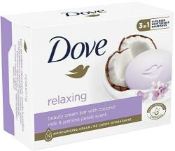 Dove Sapun Solid cu Lapte de Cocos si Iasomie - Dove Purely Pampering Coconut Milk and Jasmine Petals Scent, 100 g