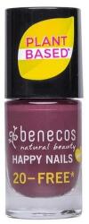 Benecos Lac de Unghii Benecos, nuanta Sweet Plum, 5 ml