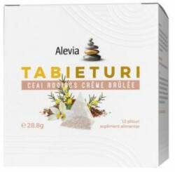 Alevia Ceai Rooibos Creme Brulee Tabieturi Alevia, 12 plicuri