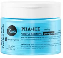7 Days Pads-uri pentru peeling și curățare facială - 7 Days My Beauty Week Gently Refining Peeling Pads 150 ml