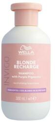 Wella Sampon cu Pigment Violet pentru Neutralizarea Tonurilor de Galben - Wella Professionals Invigo Blonde Recharge, varianta 2023, 300 ml