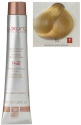 Luxury Hair Pro Vopsea Crema Permanenta Luxury Green Light, nuanta Biondo Platino Intenso 10, 100 ml