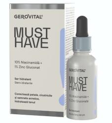 Gerovital Ser Hidratant 10% Niacinamida Gerovital Must Have, 30ml