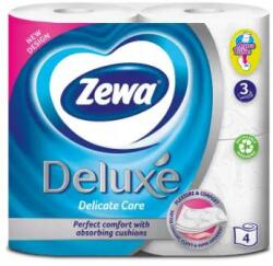 Zewa Hartie Igienica Delicata cu 3 Straturi - Zewa Deluxe Delicate Care, 4 role