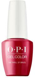 OPI Lac de Unghii Semipermanent - OPI Gel Color The Thrill of Brazil, 15 ml