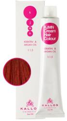 Kallos Vopsea Permanenta - Blond Mediu cu Nuanta de Roscat - Kallos KJMN Cream Hair Colour nuanta 7.66 Medium Red Blond 100ml