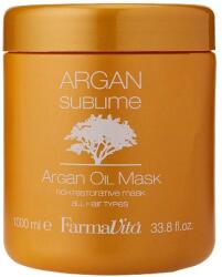 FarmaVita Masca pentru Par cu Ulei de Argan - FarmaVita Argan Sublime Argan Oil Mask, 1000 ml