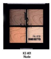 Mareleva Paleta de Farduri cu Patru Culori KS4P - Palette Ombretto, Nuanta KS 401 Nude, KSky, 8 g