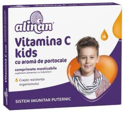 Fiterman Pharma Vitamina C Kids cu Aroma de Portocale - Fiterman Pharma Alinan 4+, 20 comprimate