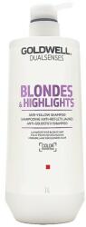 Goldwell Sampon pentru Par Blond - Goldwell Dualsenses Blondes & Highlights Anti-Yellow Shampoo 1000ml