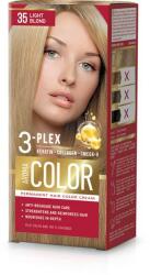 Aroma Vopsea Crema Permanenta - Aroma Color 3-Plex Permanent Hair Color Cream, nuanta 35 Light Blond, 90 ml