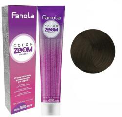 Fanola Vopsea Crema Permanenta - Fanola Color Zoom 10 Minutes, nuanta 3.0 Dark Chestnut, 100 ml