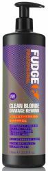 Fudge Sampon Reparator pentru Par Blond - Fudge Clean Blonde Damaged Rewind Shampoo, 1000 ml