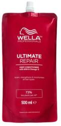 Wella Rezerva Balsam de Reparare cu AHA & Omega 9 pentru Par Deteriorat - Pasul 2 Wella Professionals Ultimate Repair, 500 ml