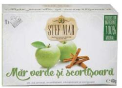 STEFMAR Ceai Mar Verde si Scortisoara Premium Stef Mar, 20 buc x 2 g