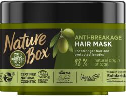 Nature Box Masca pentru Par Anti-rupere cu Ulei de Masline Presat la Rece - Nature Box Anti-breakage Hair Mask with Cold Pressed Olive Oil, 200 ml